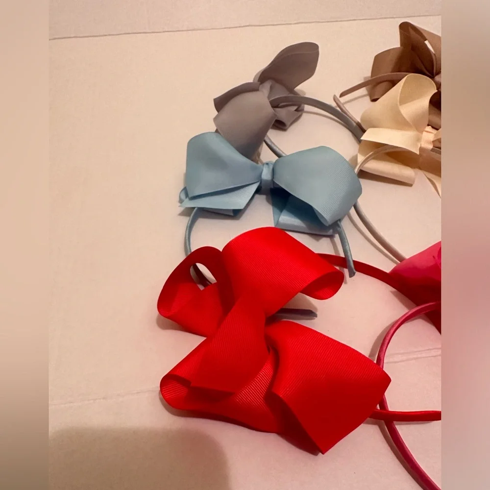 8 Grosgrain Bow Headbands